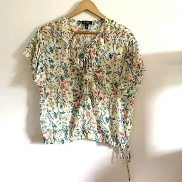 Jessica Simpson Floral Blouse - Picture 2 of 11